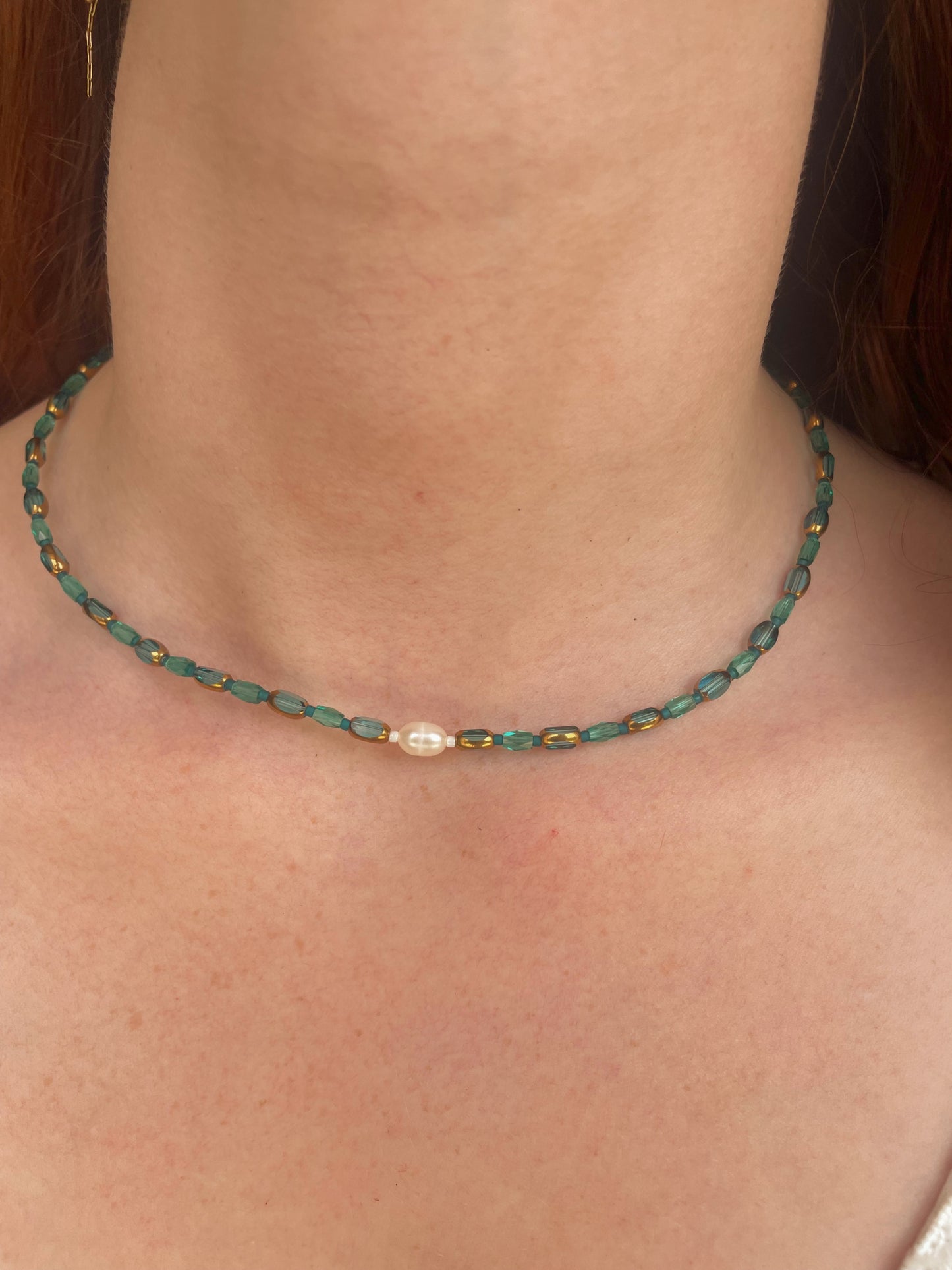 Nacre bleu/ vert